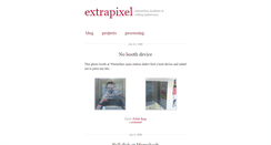 Desktop Screenshot of extrapixel.ch